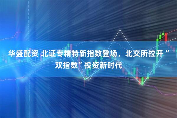 华盛配资 北证专精特新指数登场，北交所拉开“双指数”投资新时代